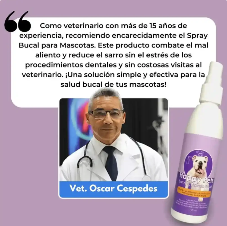 Cuidado bucal mascota